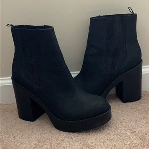 Black H&M Heeled Boots